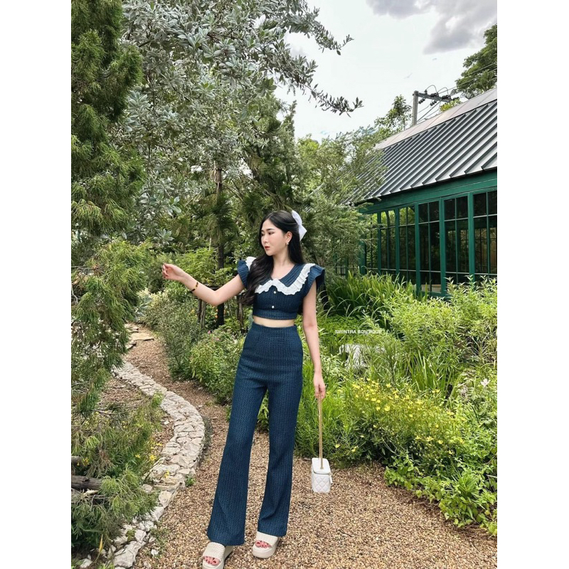 ส่งต่อ Austin set แบรนด์ Sirintra_boutique ไซส์L ป้ายห้อย