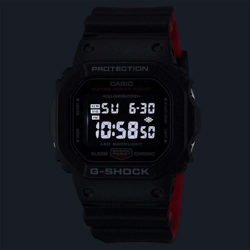 นาฬิกาผู้ชาย Casio G-SHOCK รุ่น DW-5600UBB-1DR-DW-5600UHR-1DR ยักเล็กฮิต ประกันcmg 1ปีใหม่ล่าสุด - รูปที่ 2