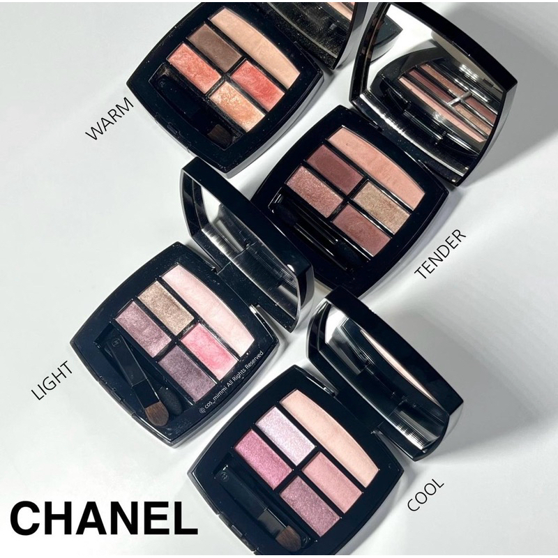 🚩Chanel Les Beiges Healthy Glow Natural Eyeshadow Palette(ไม่มีถุง)
