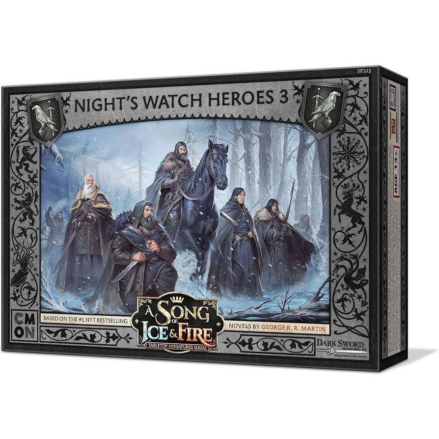 SIF: Night's Watch Heroes 3 - A Song of Ice &amp; Fire Tabletop Miniature Game - Wargame เกมสงครามกลยุทธ์