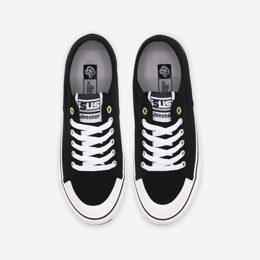 Breaker รุุ่น ISUS-OG รองเท้าผ้าใบแฟชั่น รองเท้าผ้าใบเบรกเกอร์สนึกเกอร์  สี MIDNIGHT Size 37-45 ราคา ถูกที่สุด ดีลบีเคเค แกลเลอรีภาพที่ 3