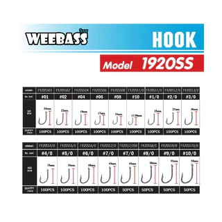 ตาเบ็ดWEEBASS รุ่น 1920 SS ( ก้านสั้น )