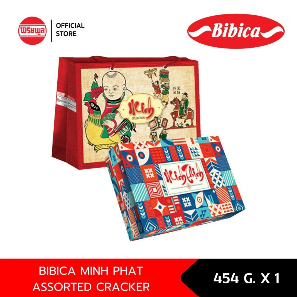 BIBICA MINH PHAT ASSORTED CRACKER 454G