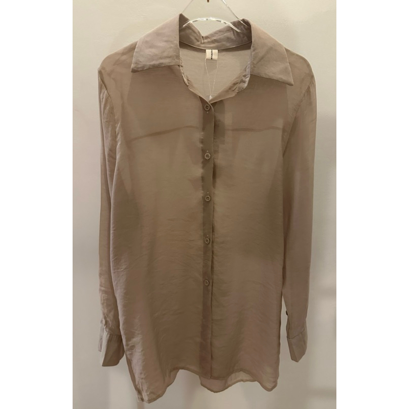 เสื้อเชิ้ตแขนยาว ผ้าบาง Wanwan Clothing