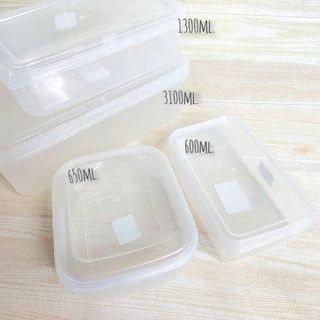 ราคาถูก กล่องพลาสติกใส กล่องถนอมอาหาร กล่องอเนกประสงค์ พร้อมส่ง