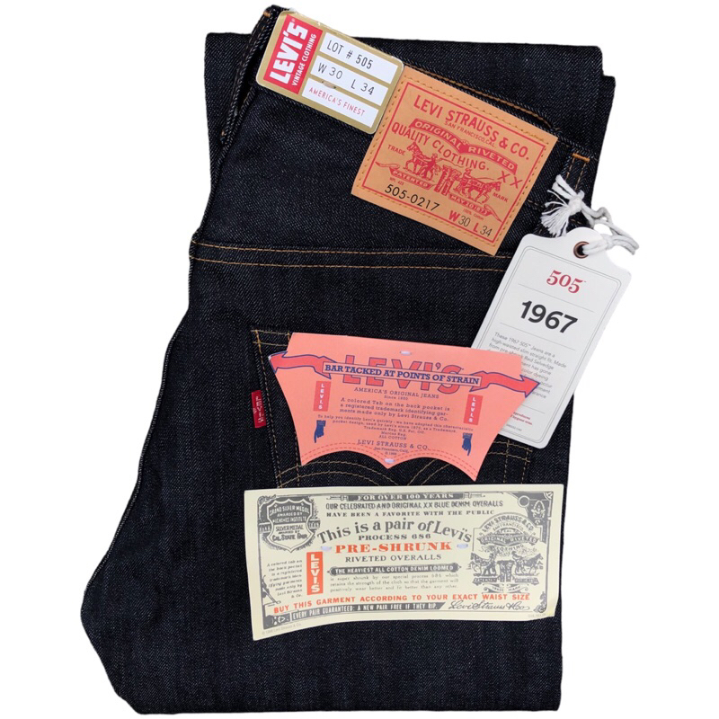 LEVI’S 505-0217 VINTAGE CLOTHING 1967 BIG E  JEANS MADE IN JAPAN 🇯🇵