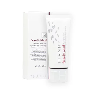 THANN Aromatic Wood Hand Cream 40 g. คืนความเนียนนุ่มให้ผิว พร้อมเติมความมีชีวิตชีวา สูตรเข้มข้น