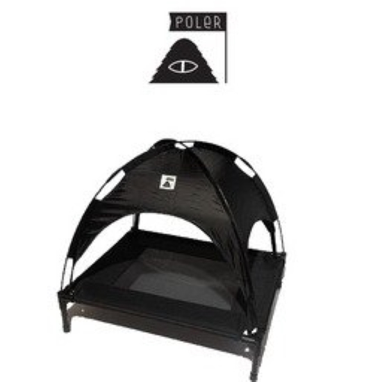 Poler Pet Tent EQP Black