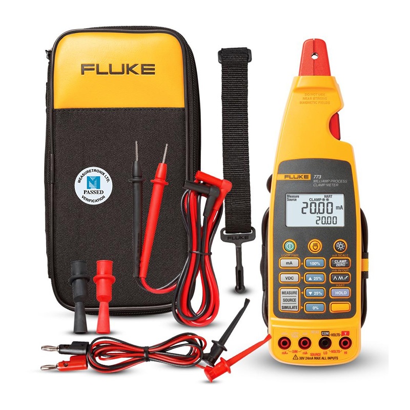 Fluke 773 แคลมป์มิเตอร์วัดกระแสในกระบวนการผลิต