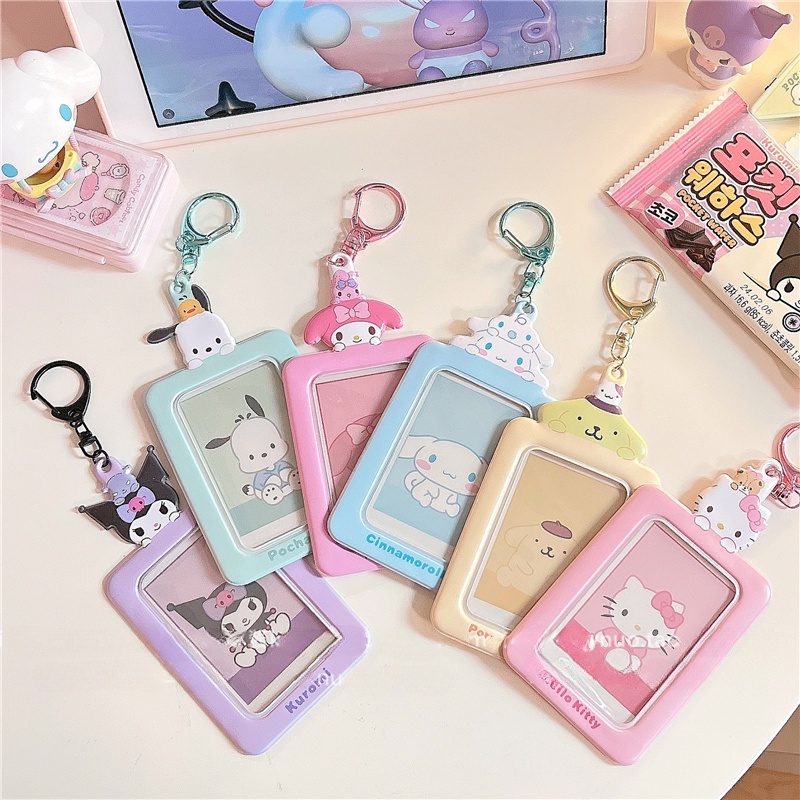 sanrio cardholder เฟรมการ์ดsanrio Kuromi Cinnamoroll my melody kitty 3 นิ้วโฟโต้การ์ด