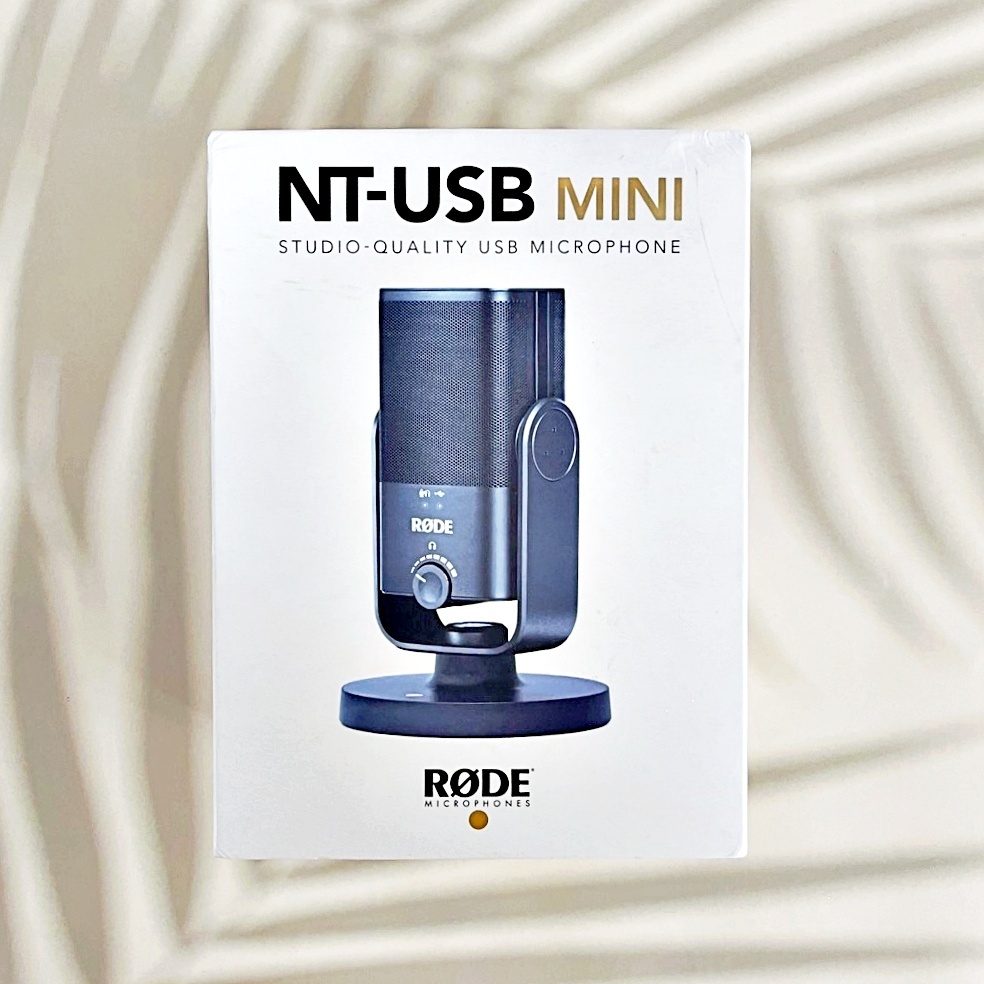 [Rode®] NT USB Mini Studio Quality Usb Microphone, Black ไมโครโฟน USB คอนเดนเซอร์ ตั้งโต๊ะ