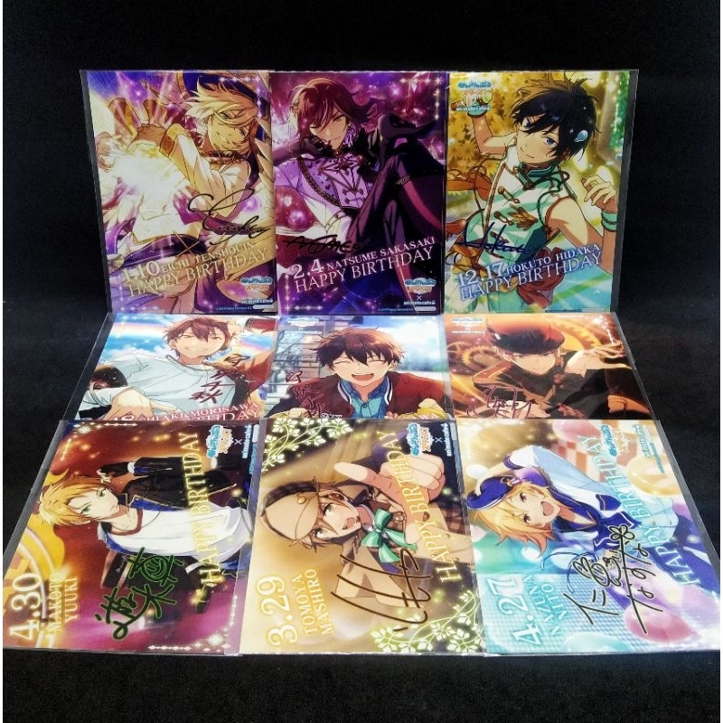 ถูกลิขสิทธิ์ ของสะสม โปสการ์ด เอนเซมเบิ้ล สตาร์ (Ensemble Stars : Happy Birthday)