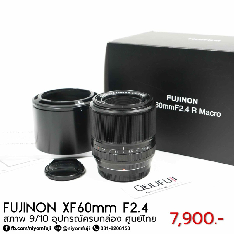 FUJINON XF60mmF2.4 ครบกล่อง