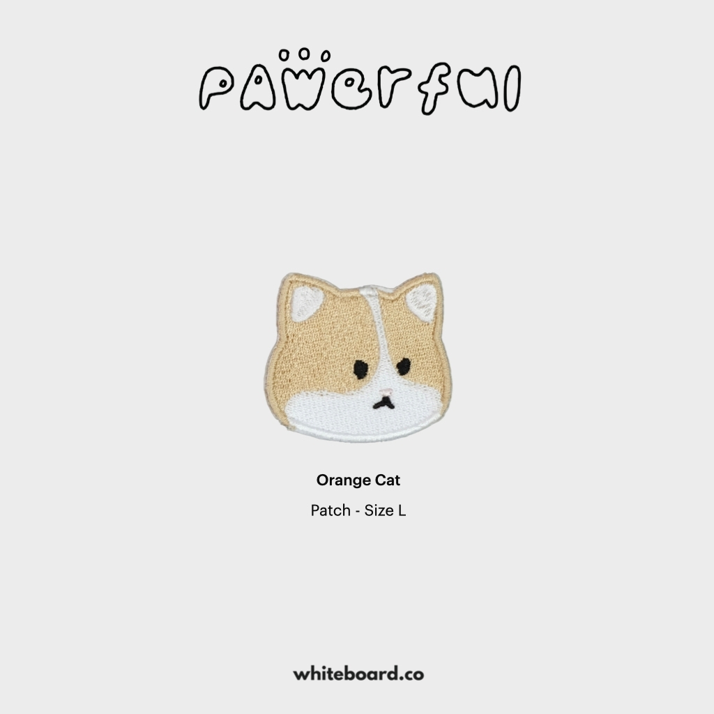 Whiteboard.co Patch for Phone Case - Size L [PAWerful Collection] แพทช์ตุ๊กตาติดตกแต่ง (ซื้อผ่าน Shopee Video ลด 30%) - รูปที่ 3