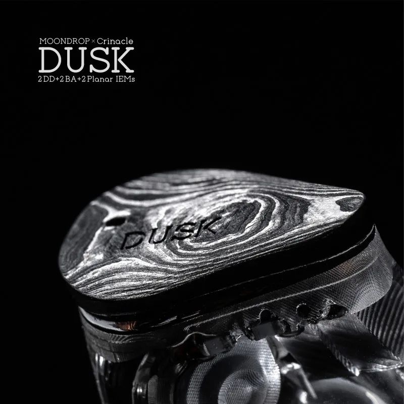 (พร้อมส่ง) Moondrop X Crinacle DUSK 2DD+2BA+2Planar IEMs หูฟัง Hi-end 3.5mm Single-ended plug/USB-C