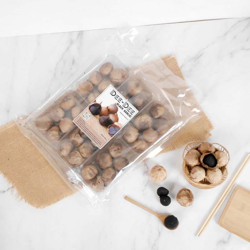 กระเทียมดำ 500 กรัม (แบบถุง) ครึ่งกิโลกรัม ไซต์ใหญ่สุดพรีเมี่ยม 3.5-4 cm. - รูปที่ 2