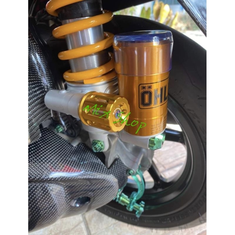 ปลอกซิลิโคนกันกระแทกกระป๋องโช๊ค OHlINS YSS Profender Gazi KYB Moody Series CBT