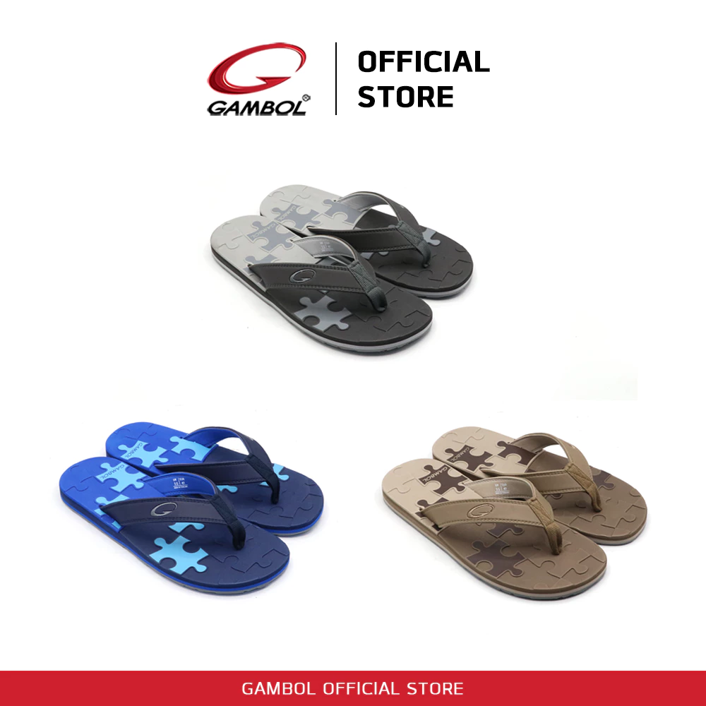 GAMBOL แกมโบล รองเท้าแตะหนีบเด็ก รุ่น GK11432 Size 31-35