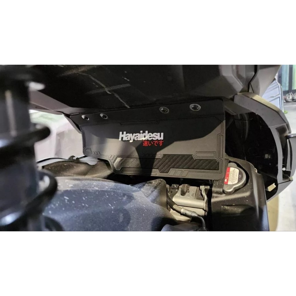 (โค้ด MOAUGL1 ลดสูงสุด 50.)ยางกันโคลน Hayaidesu Aprilia SR GT200 แผ่นกันโคลน ซิลิโคนยาง