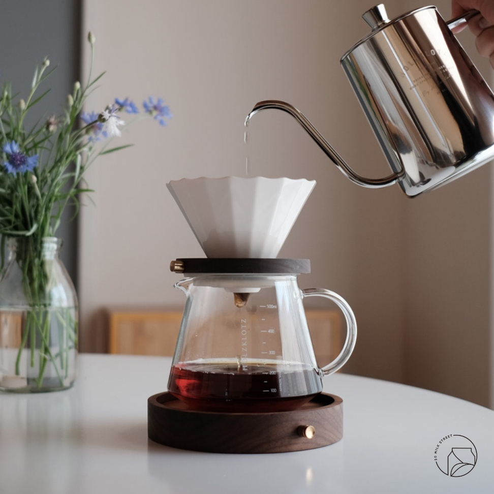 Holzklotz A27 Dripper Set Hand Drip Set ชุดดริปกาแฟ เซ็ทดริปกาแฟ ดริปเปอร์ที่มาพร้อมแก้ว