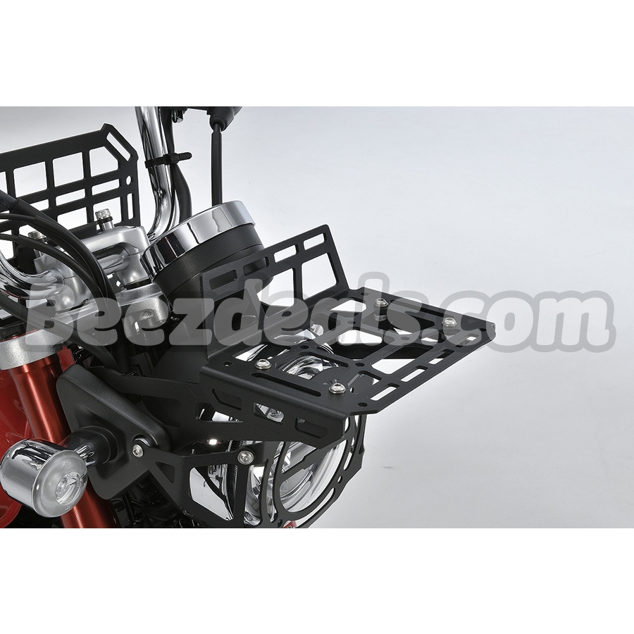 GCRAFT ตะแกรงไฟหน้า (สีดำ) Honda Monkey Dax 125
