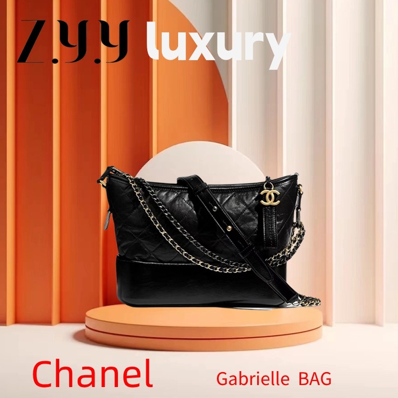 New Hot  ราคาพิเศษ Ready Stock ชาเนล CHANEL Gabrielle Women's shoulder bag ยของแท้ 100%