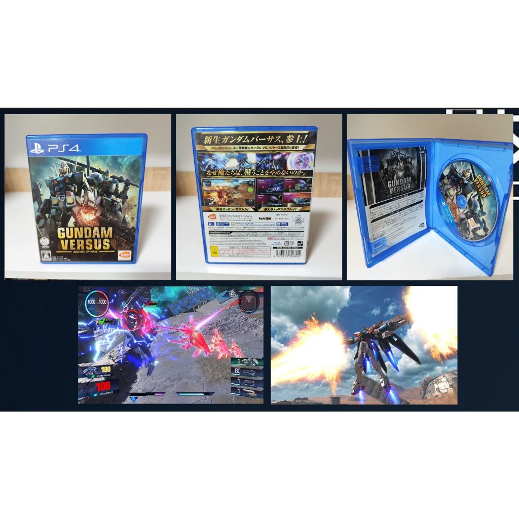 [มือ2][05] แผ่นแท้📀 PS4 Gundam Breaker | Gundam Versus  | SD Gundam G Generation |  Zone Japan | Playstation 4 🎮