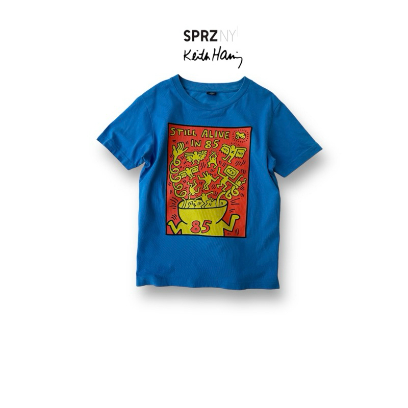 เสื้อยืดเด็ก Uniqlo SPRZ NY Keith Haring