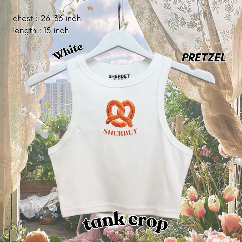 เสื้อกล้ามครอปผ้าร่อง tank crop|sherbet.teeshop