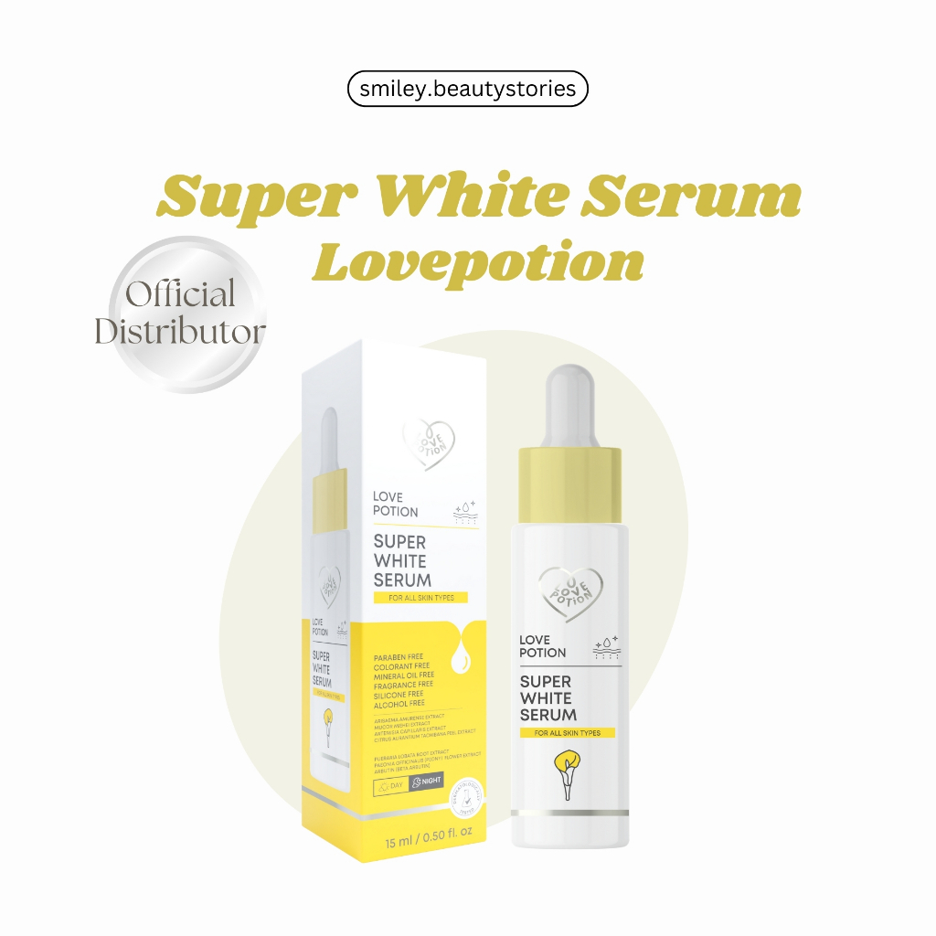 แพคเกจใหม่ Super White Serum Lovepotion | เซรั่มซุปเปอร์ไวท์ เซรั่มไวท์เทนนิ่ง เลิฟโพชั่น
