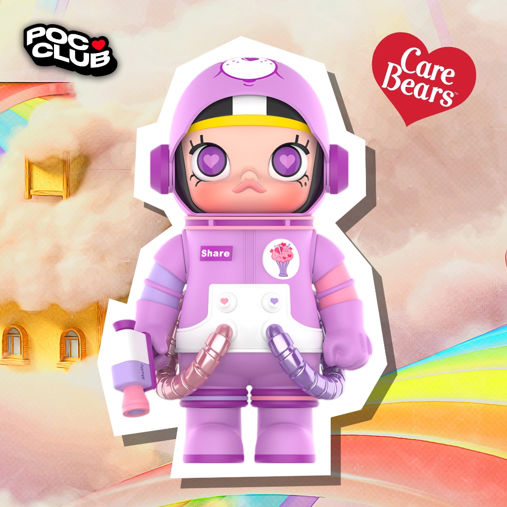 [POC CLUB] Space Molly 400% + 100% Share Bear (Care Bears)