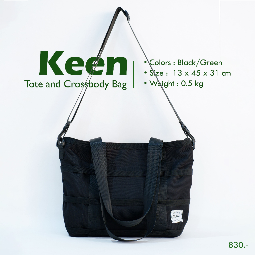 Malabaru 'Keen' Tote and Crossbody Bag