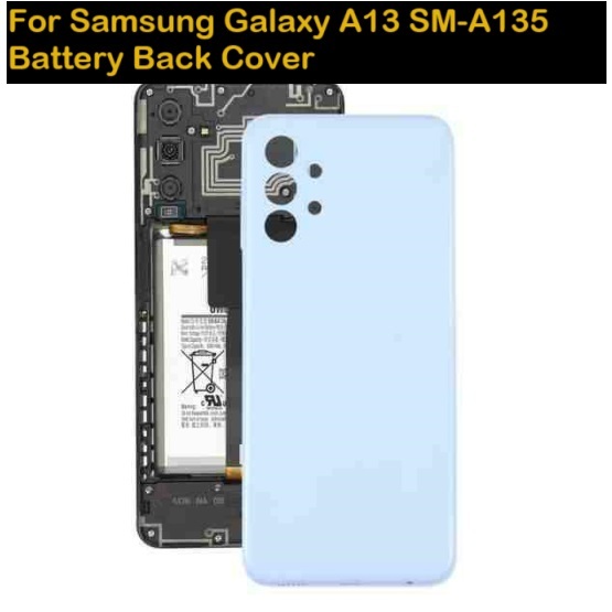 สำหรับ Samsung Galaxy A13 4G SM-A135 ฝาหลังแบตเตอรี่