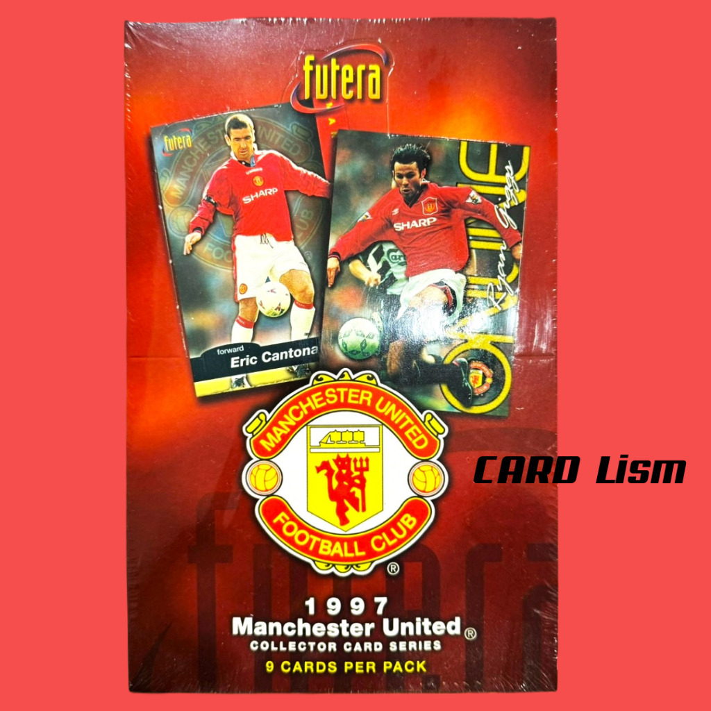 การ์ดฟุตบอล Futera Manchester United 1997  [ Brand new ] มือหนึ่ง ในซีล ของแท้