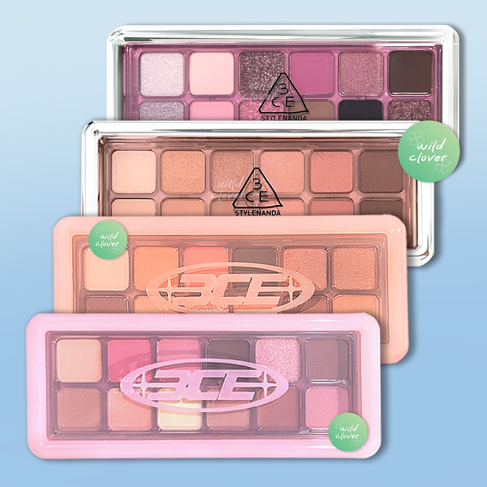3CE : แท้สแกนได้ exp.2026 new take eyeshadow palette motion frame creative filter, pure cheery