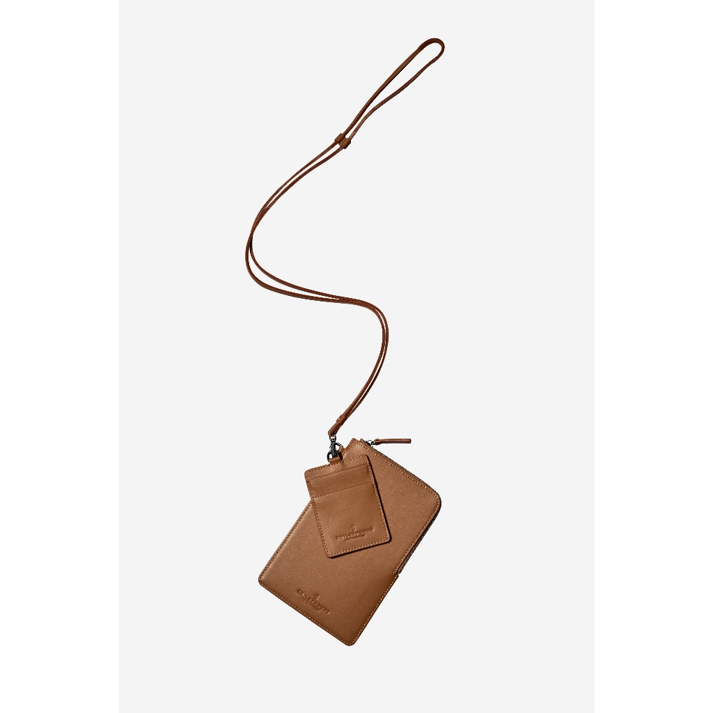 A22 LEATHER NECK WALLET AND CARD HOLDER