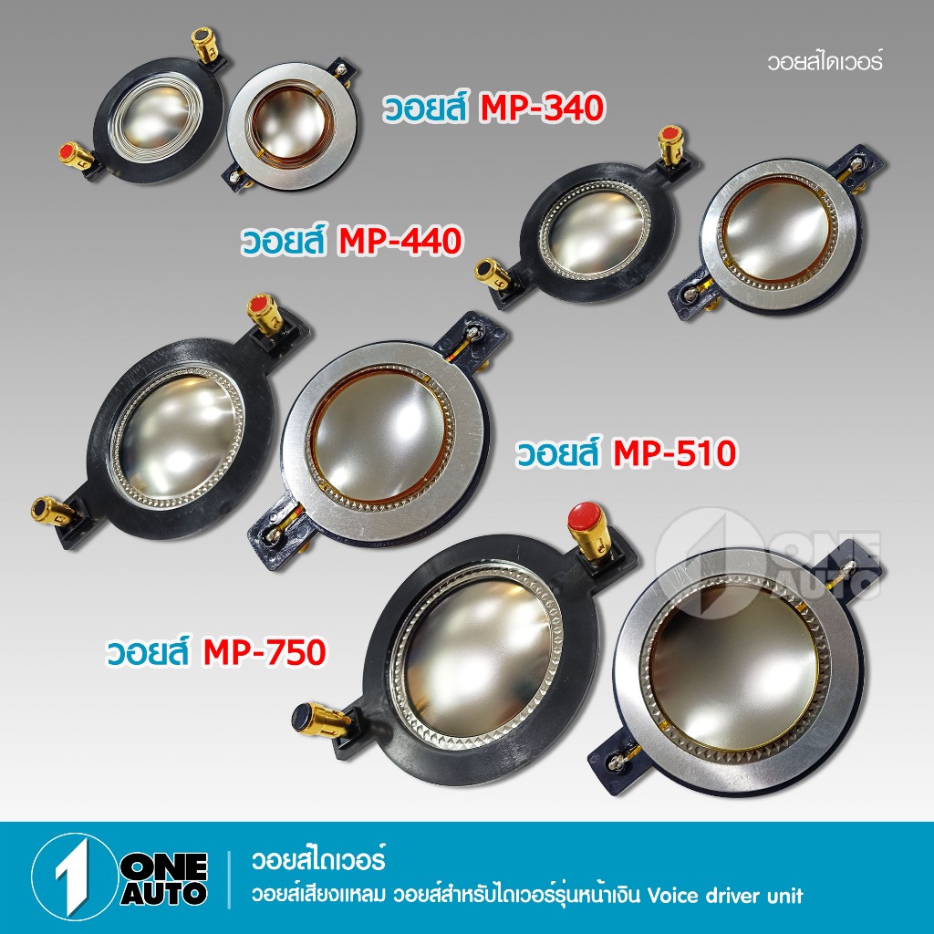 1autoshop_thวอยส์ไดเวอร์ เสียงเเหลม สำหรับไดเวอร์รุ่นหน้าเงิน VOICE DRIVER UNIT