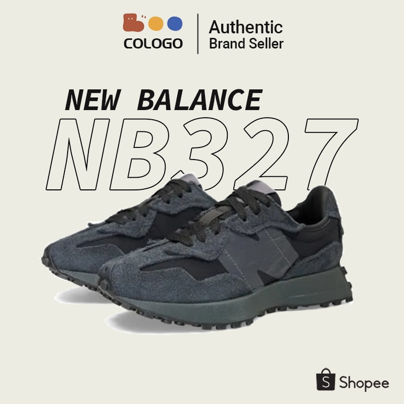 NEW BALANCE 327 NB327 new balance U327WCD  รองเท้าผ้าใบ Black 💯