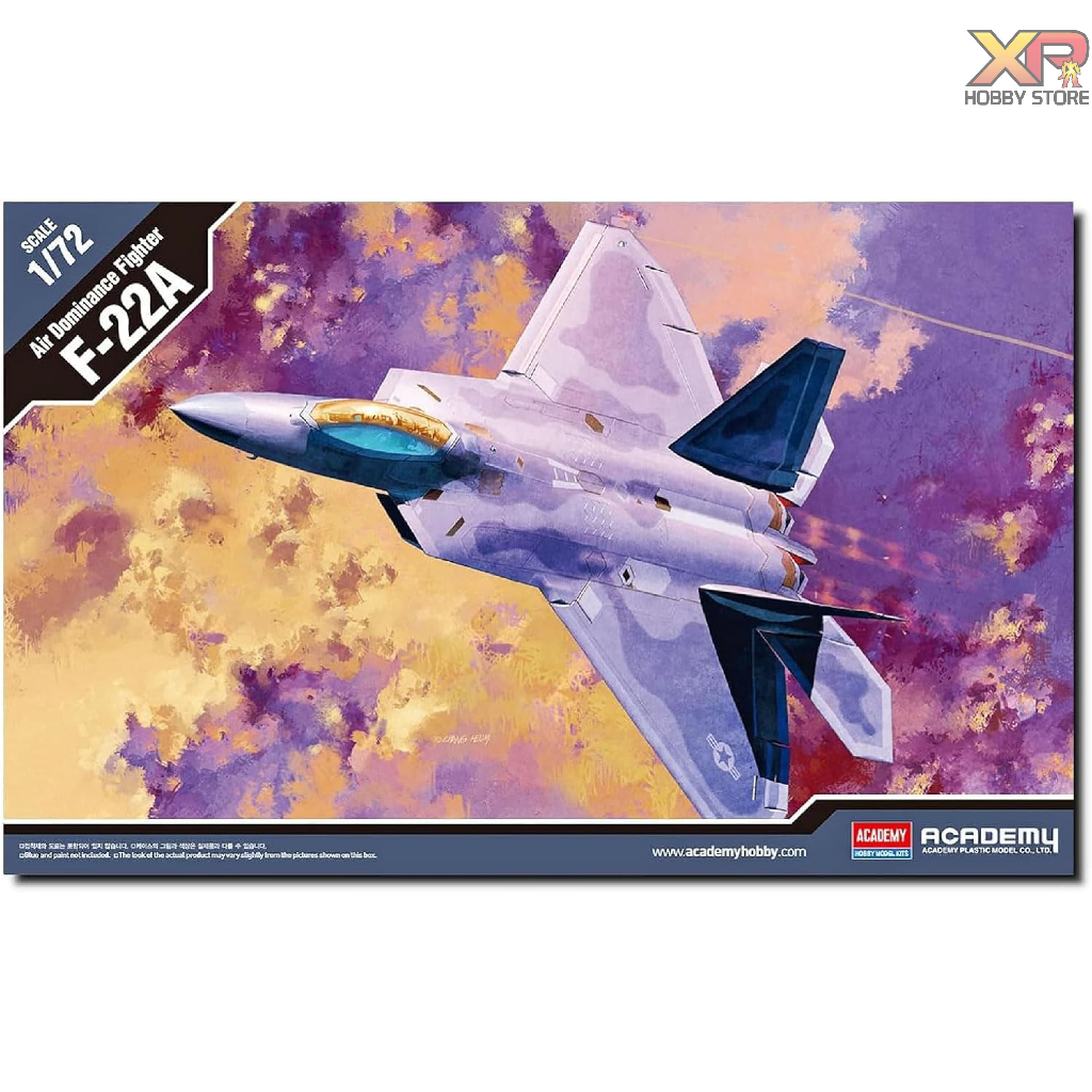 [Academy Model] 1/72: F-22A AIR DOMINANCE FIGHTER (AC 12423)