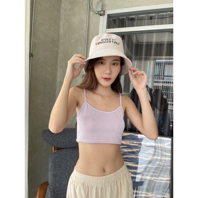 Taupe.bkk สายเดี่ยวกลิตเตอร์สีม่วง ✨ไม่เคยใส่