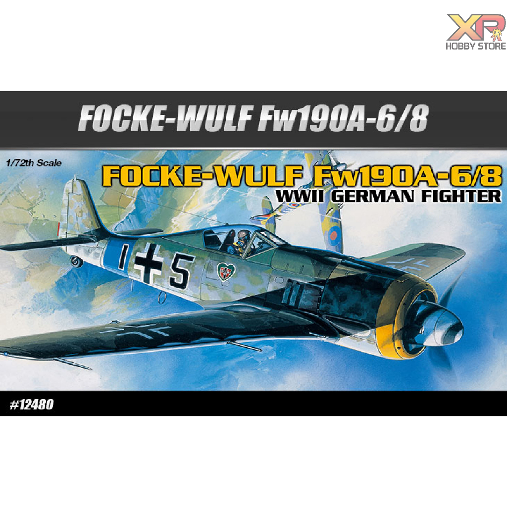 [Academy Model] 1/72: FOCKEWULF FW190A (AC 12480)