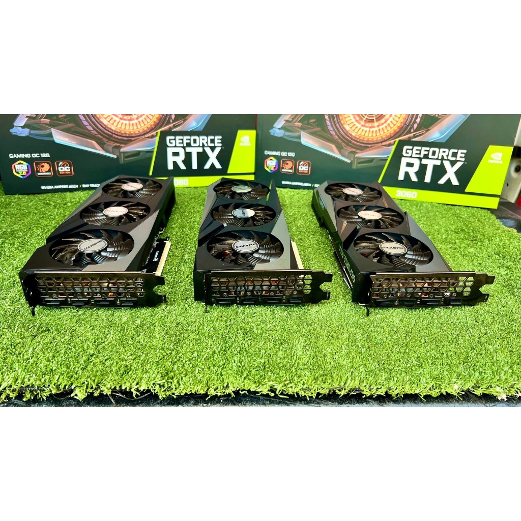 การ์ดจอมือสอง  RTX 306012G/ 2070 / 1080Ti  / 1660/1160s /rx6600 สภาพดี หลายรุ่น