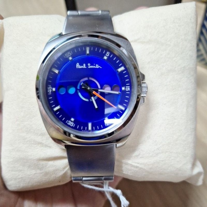 นาฬิกา paul smith 5 eye blue color ของแท้ made in japan by citizen