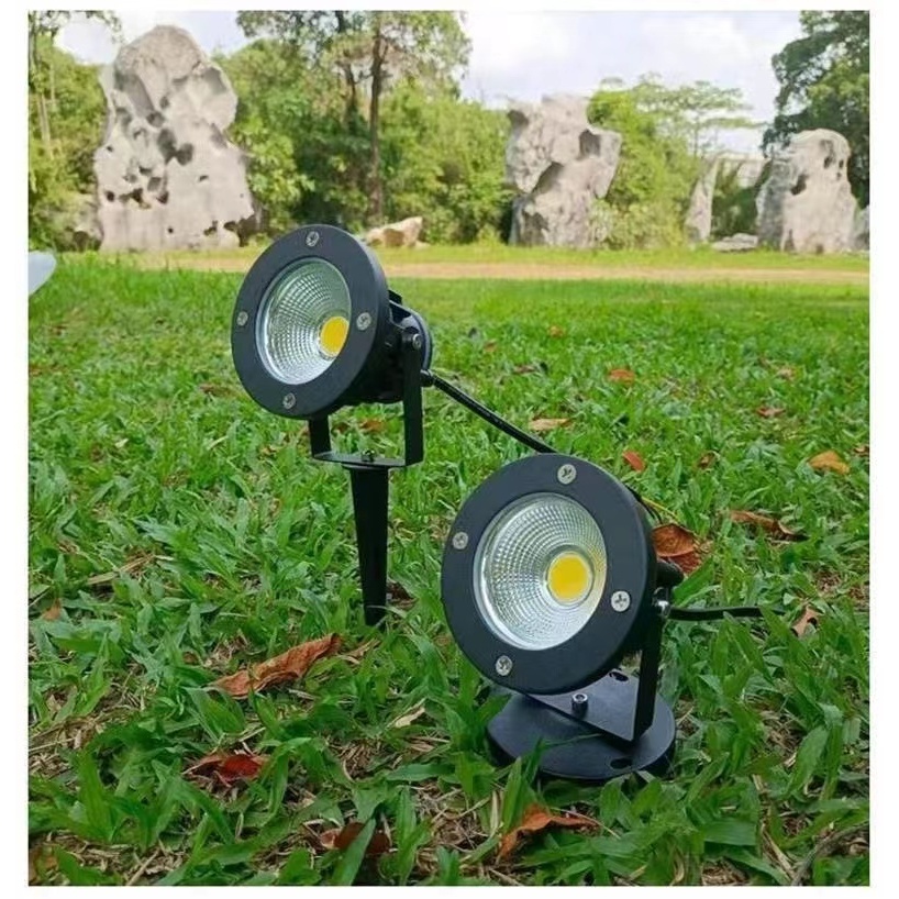 ไฟสปอร์ตไลท์โคมไฟสนาม/ไฟปักดิน/ไฟส่องต้นไม้/ไฟแต่งสวน LED รูปที่ 8