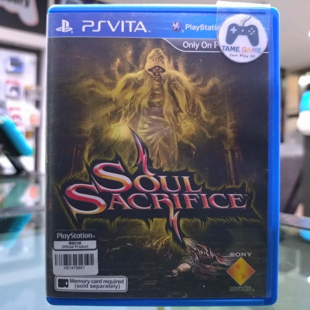(ภาษาอังกฤษ) มือ2 PS Vita Soul Sacrifice แผ่นPSVITA เกมPSVITA มือสอง (Only On Playstation)