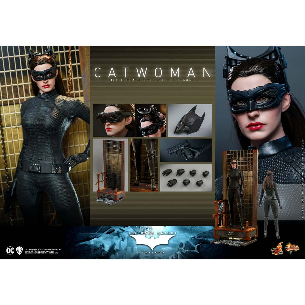 พร้อมส่งจากไทย HOT TOYS MMS627 1/6 THE DARK KNIGHT TRILOGY - CATWOMAN