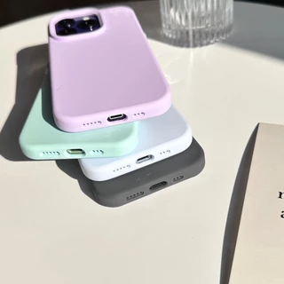 (มี17) พร้อมส่ง สีใหม่ เคสซิลิโคน Premium สีพื้นS2 TPU-R1830