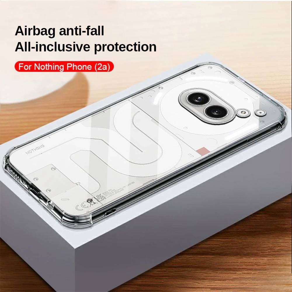 Nothing Phone 2A(พร้อมส่งในไทย)เคสTPUใสกันกระแทกแบบคลุมกล้องNothing Phone(2a)ตรงรุ่น