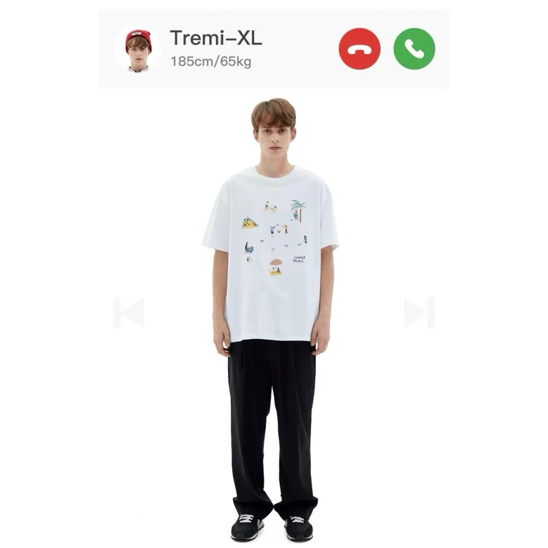 PAPA.XQ SUMMER PALACE TEE💦✨🌤️(NEW! ARRIVAL🔥)