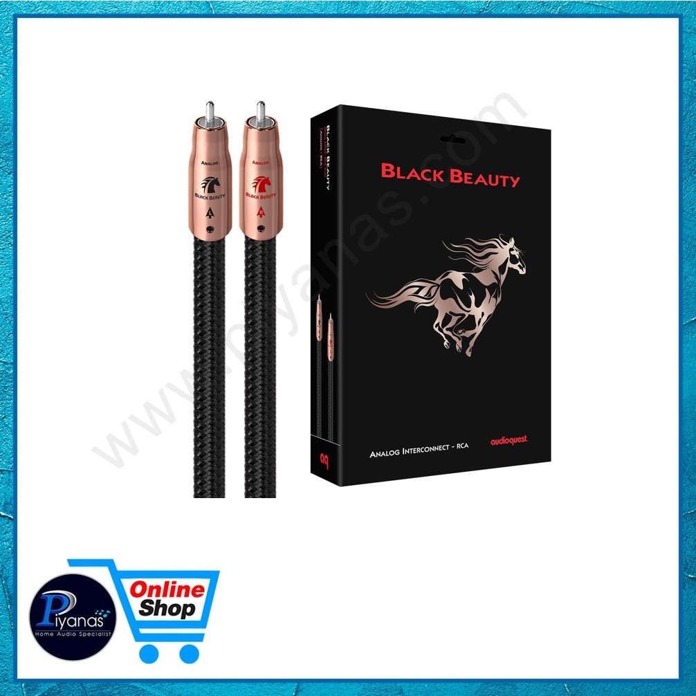 AUDIOQUEST : BLACK BEAUTY RCA (1.0M)/(2.0M)/Piyanas Electric/ปิยะนัส อิเล็คทริคส์